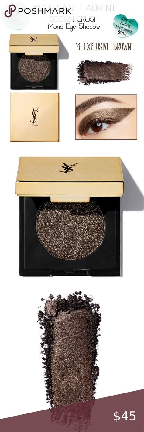 ysl sequin crush explosive brown|tom peceux sequin crush eye shadow.